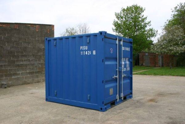 8FT SHIPPING CONTAINER (ONE TRIP) BLUE (RAL 5013)