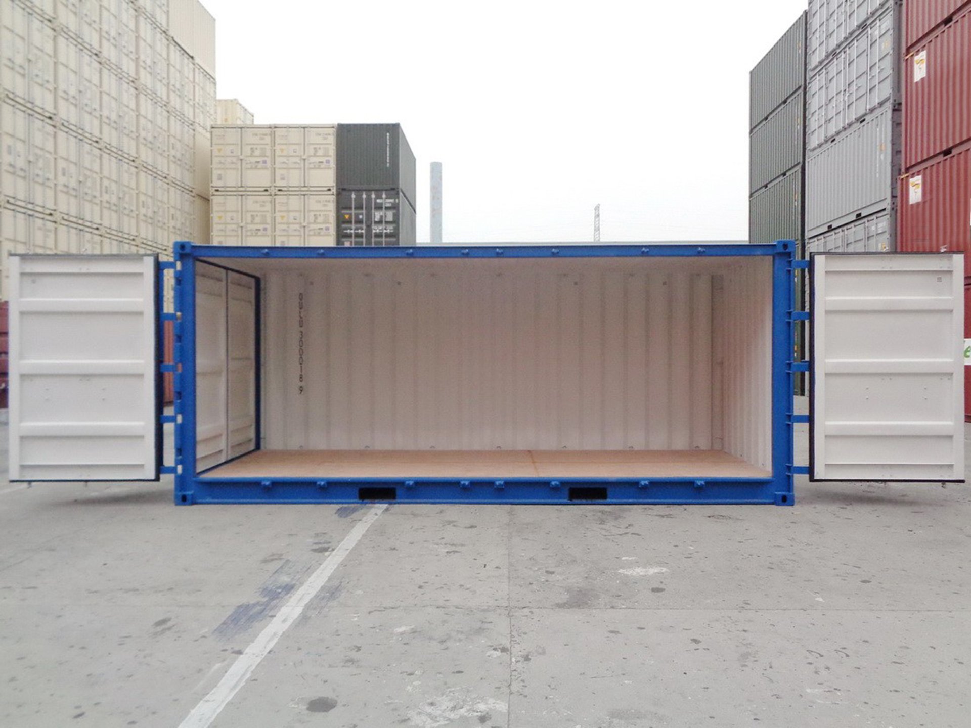 20ft One-Trip Open Side Doors Container